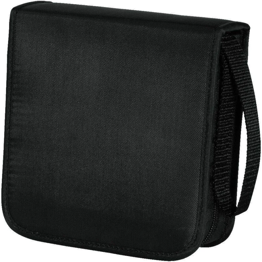 HAMA Mapa neagra nailon 40 CD-uri, 33831