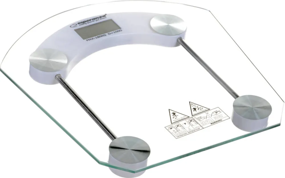 Cantar corporal Esperanza EBS008W Electronic Rectangle White