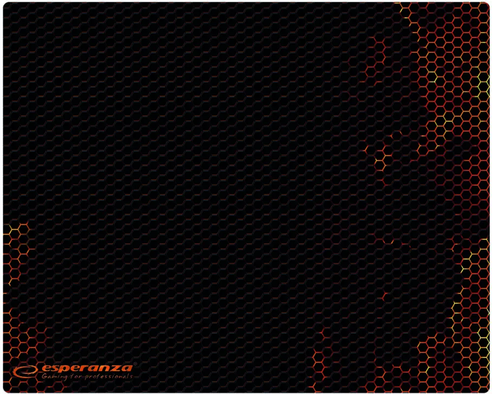 Mouse pad Esperanza EGP101R  Gaming  Black