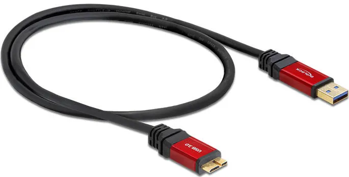 DELOCK 82762, Premium - USB cable - USB Type A to Micro-USB Type B - 3 m