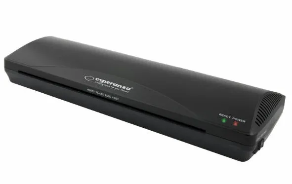 Esperanza Laminator Esperanza EFL003 Laminator la rece/la cald 250 mm/min Negru