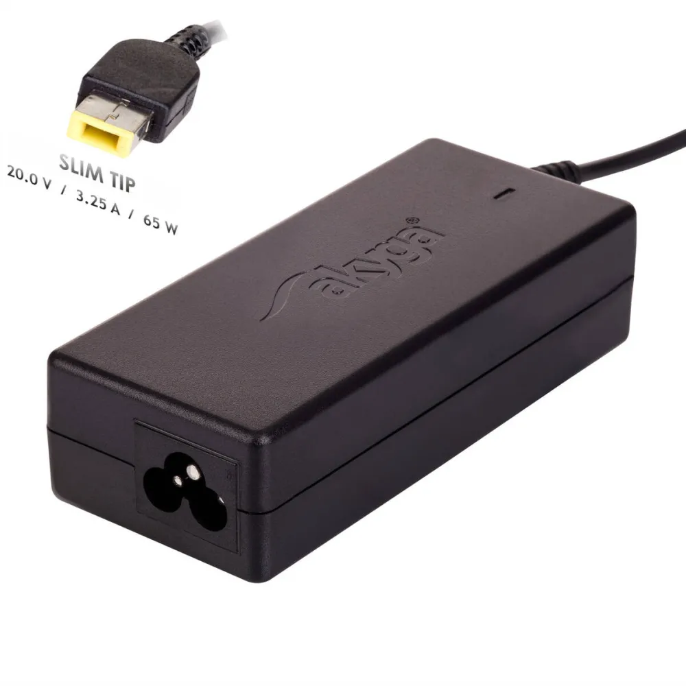Alimentator Laptop AKYGA AK-ND-24 Indoor 65 W Black