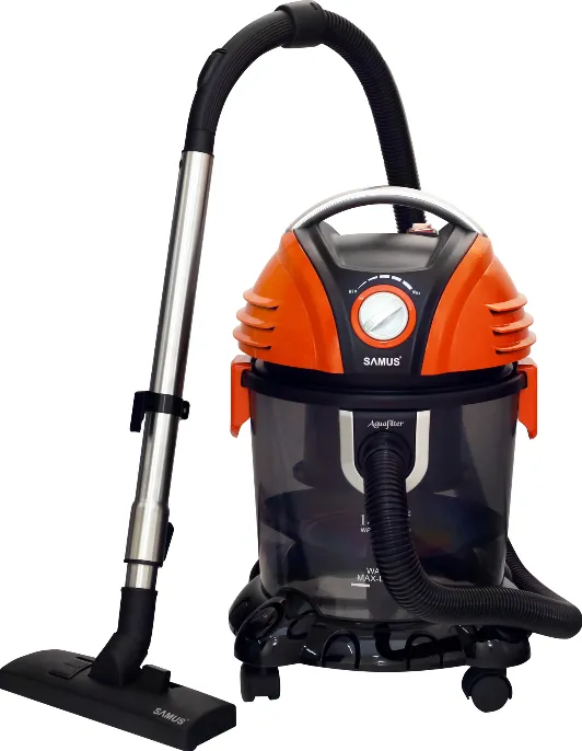 Aspirator Samus cu filtrare prin apa Aquafilter Putere motor 1550W Portocaliu