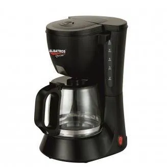 Cafetiera Albatros Verona 600W 0.6l neagra