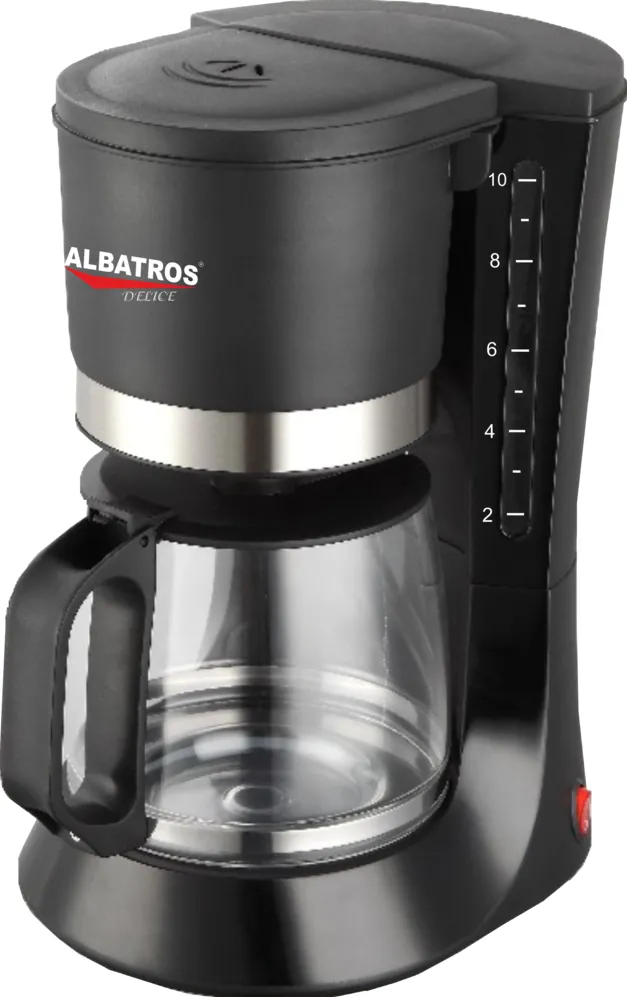 Cafetiera Albatros 680W 1.2 l Neagra