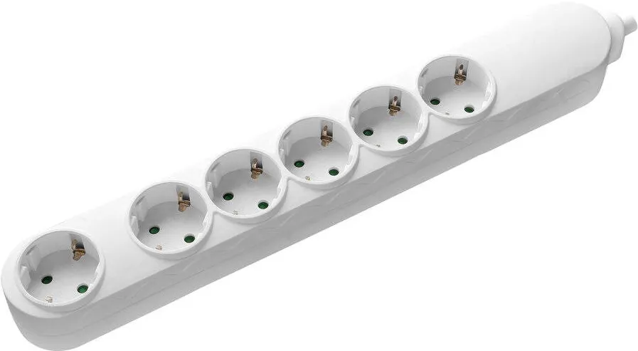 Samus Prelungitor 6PS5-3680 6 prize Schuko 3680W 5m Alb