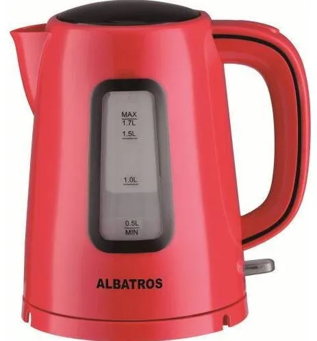 Albatros Fierbator Elegance 2200W 1.7l rosu