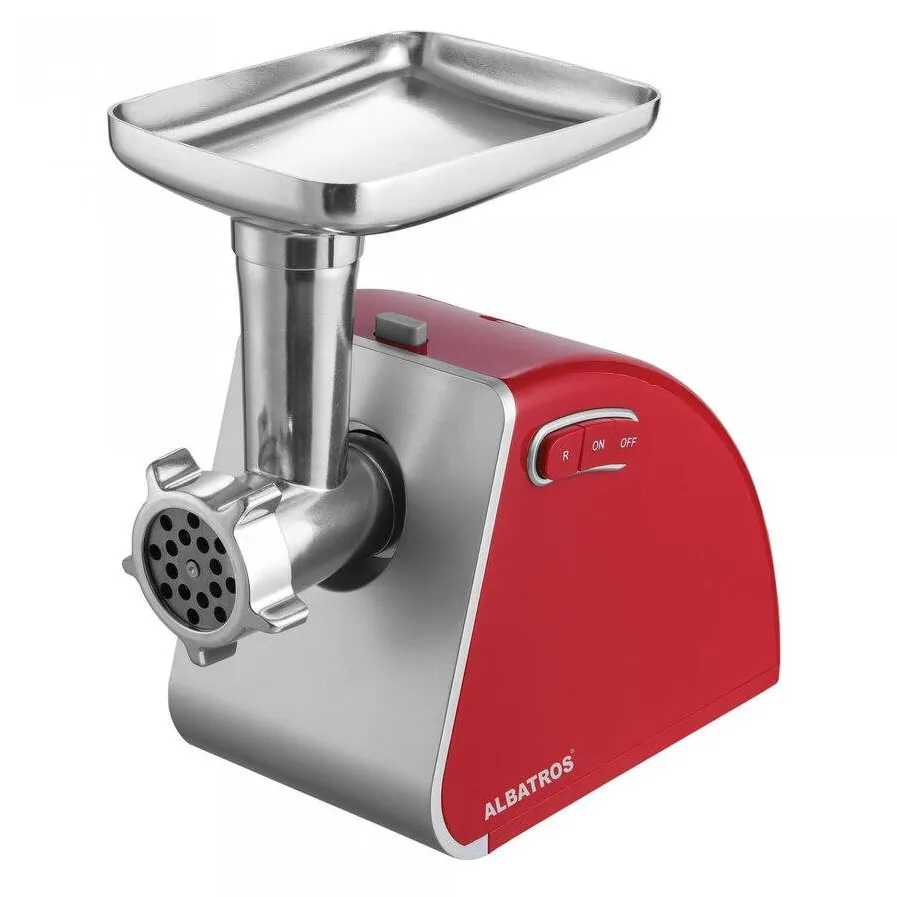 Albatros Masina de tocat MTA1510R 1500W 1.8 kg/min 3 discuri Rosu