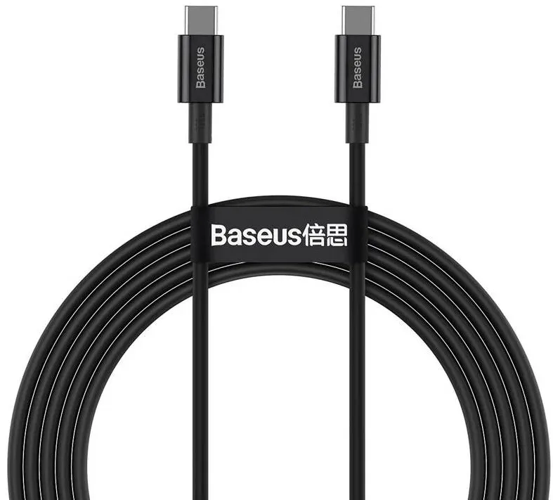 Baseus Cablu USB  Superior 1 m USB 2.0 USB C Negru