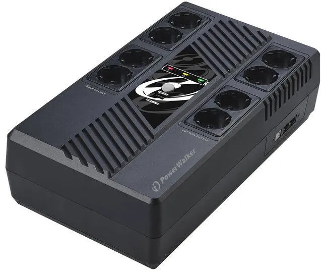 UPS PowerWalker Bluewalker USV VI 1000 MS  600W Line-Interactiv