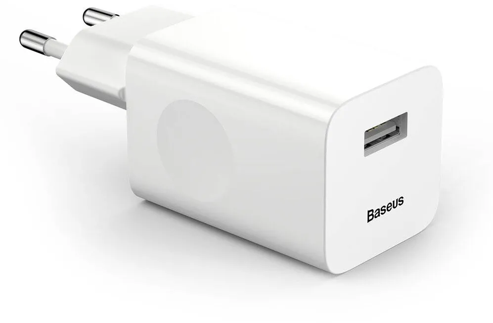 incarcator rapid Baseus USB Quick Charge 3.0 QC 3.0 alb (CCALL-BX02)