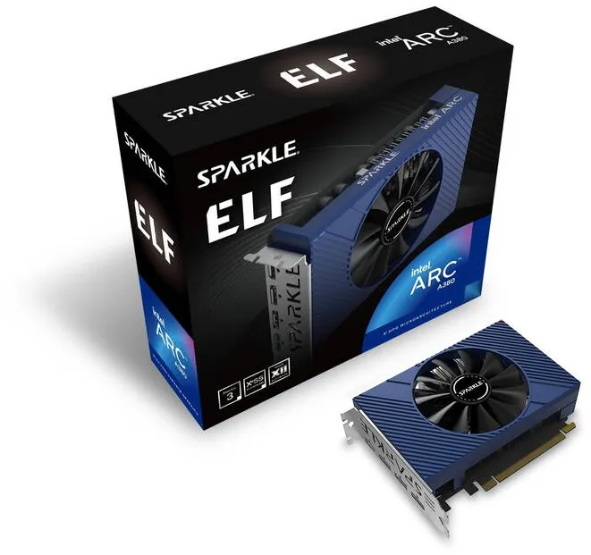 Placa Video SPARKLE Intel ARC A380 ELF 6GB GDDR6 96-bit
