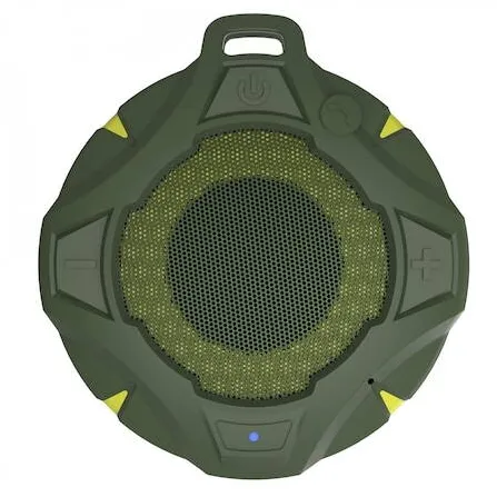 Boxa Portabila Samus Explore Green, Putere 5W, Nivel de impermeabilitate IP67, Bluetooth, Radio FM, Verde