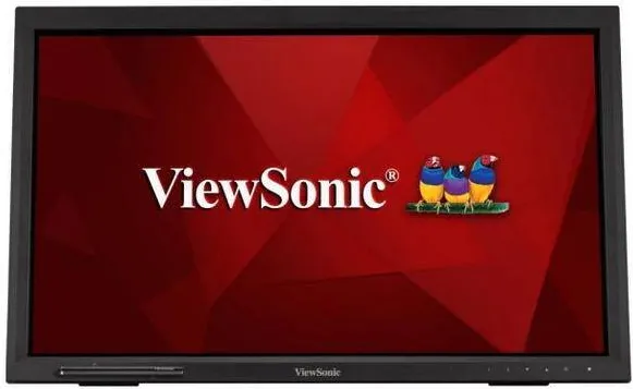 Monitor VIEWSONIC TN LED 21.5" TD2223, Full HD (1920 x 1080), VGA, DVI, HDMI, Boxe, Touchscreen, 75Hz, Negru