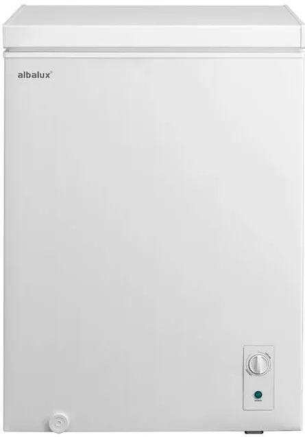 Lada Frigorifica Albalux AXLF156E, 143 L, Clasa energetica E, Dubla functionare frigider/congelator, Termostat reglabil, Orificiu drenaj, Alb