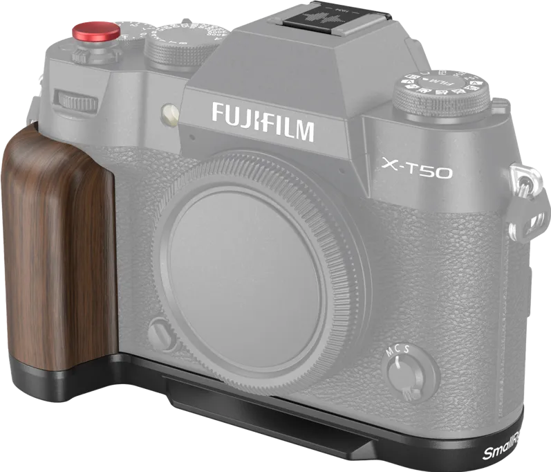 SmallRig 4784 Wooden L-Shape Grip for Fujifilm X-T50 Black