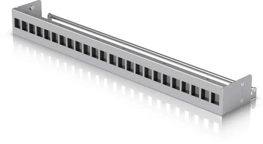 Rack UBIQUITI Patch panel, Ubiquiti, 24 Porturi, Gri