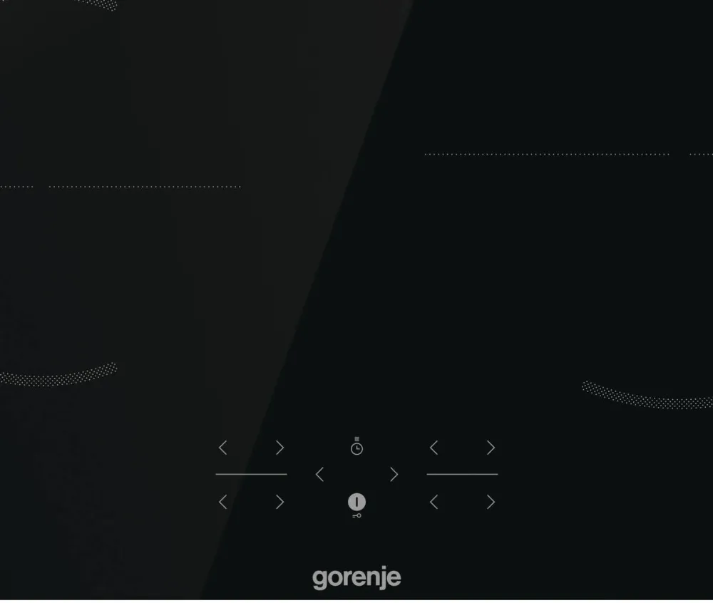 Plita GORENJE GI6401BSC, Induction, 59.5 cm, 4 cooking zones, Black