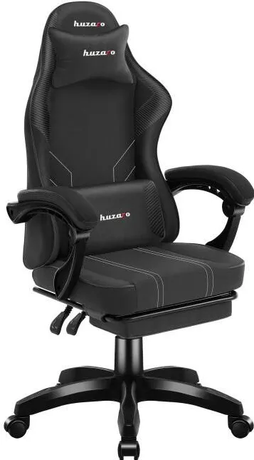 Scaun Gaming huzaro Force 3.7 gaming chair black carbon