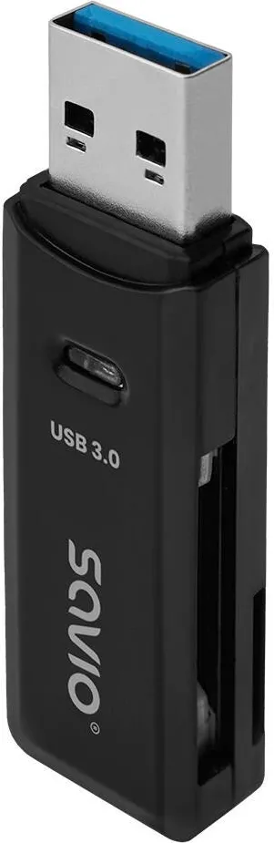 Card Reader SAVIO SD, USB 3.0, AK-64