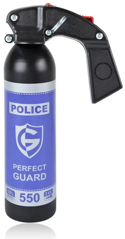 GUARD Pepper gas POLICE PERFECT GUARD 550 - 480 ml. gel - extinguisher (PG.550)