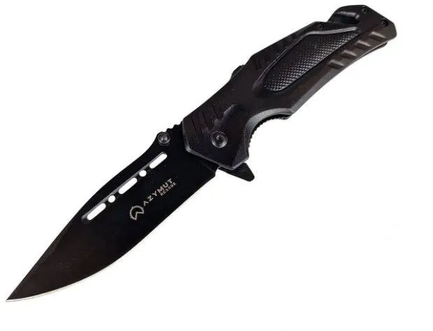 AZYMUT Rescue knife +belt cutter +glass breaker +case