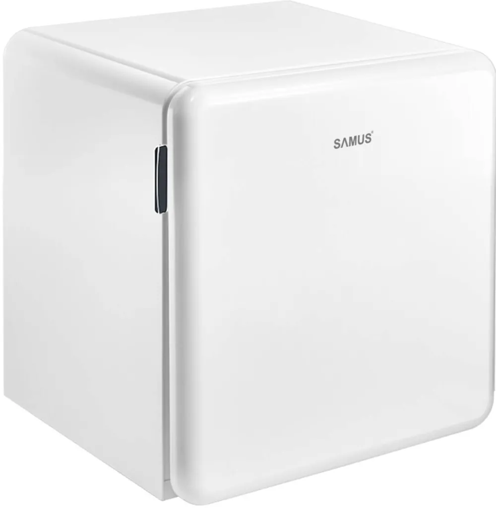 Frigider-minibar Albatros SW066RE, 47 l, Termostat reglabil, 1 raft de sticla, Clasa energetica E, H 50 cm, Alb