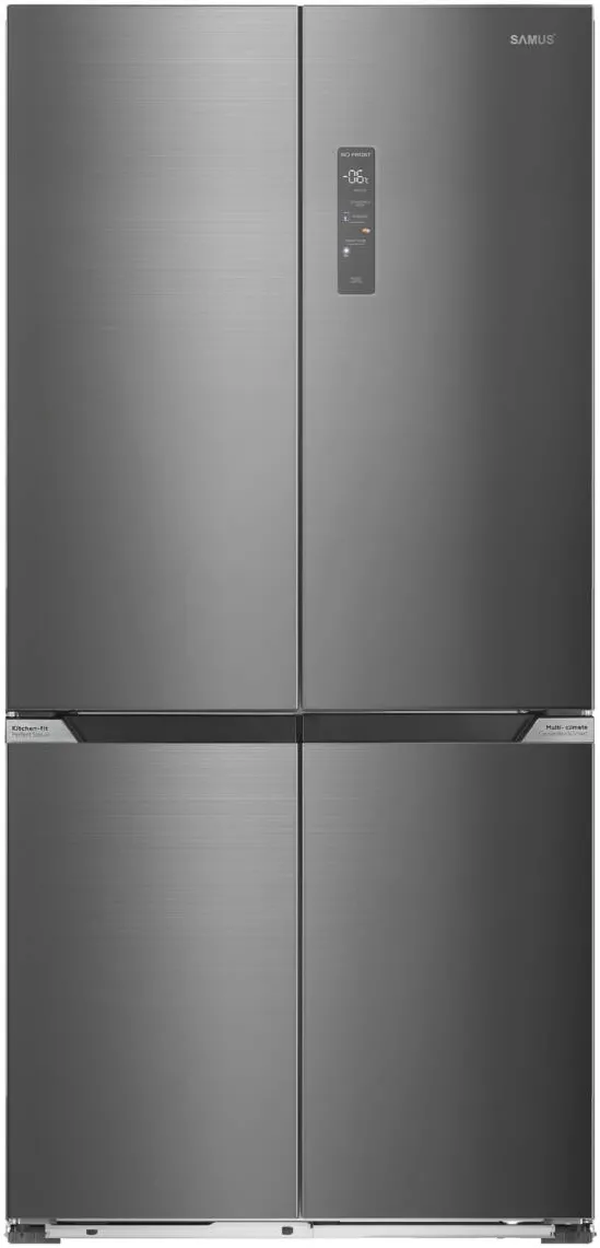 Combina frigorifica Side by Side Samus S4DX-650NFE 4 usi Full No Frost inox