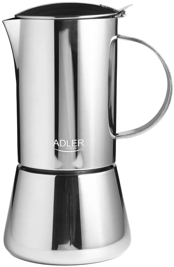 Cafetiera Adler AD 4419 Espresso coffee maker, 350ml, Stainless Steel