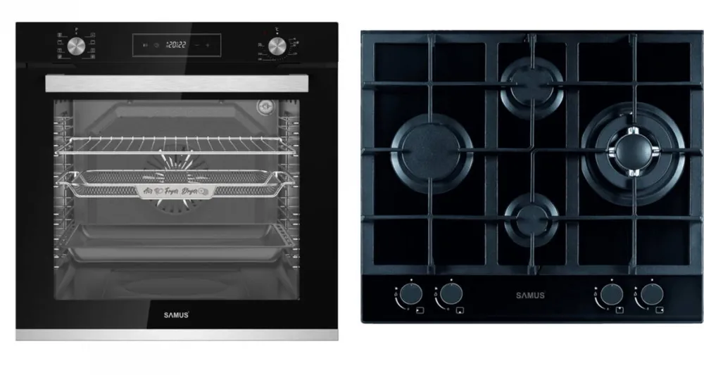 Samus Pachet Cuptor + Plita ONL29(SCE828GCF3D+PSG-64SG2)