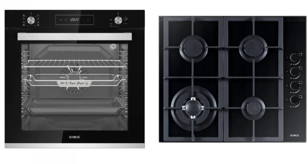 Samus Pachet Cuptor + Plita ONL32(SCE828GCF3D+PSG-64SG4)