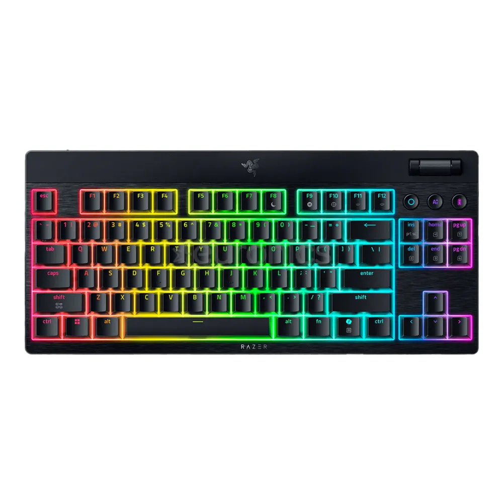 Tastatura RAZER BlackWidow V4 Low-profile Tenkeyless HyperSpeed (Green  Switch) - US Layout
