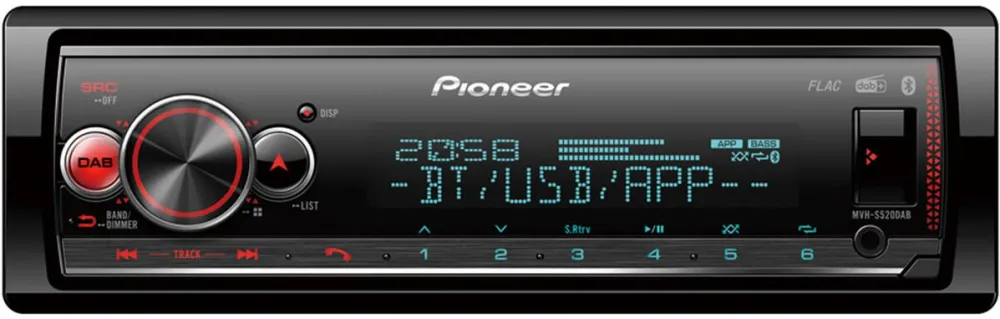 Player Auto Pioneer MVH-S520DAB