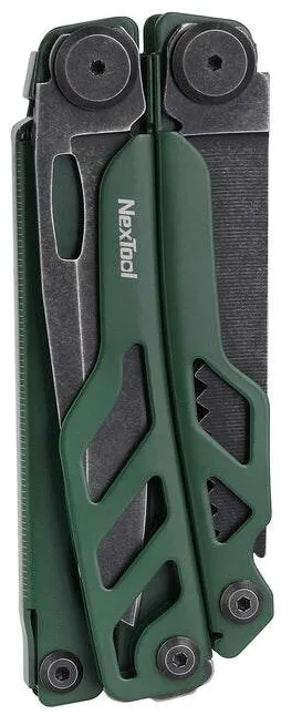 Nextool FLAGSHIP Pro NE20278 16-in-1 multitool, green + belt pouch