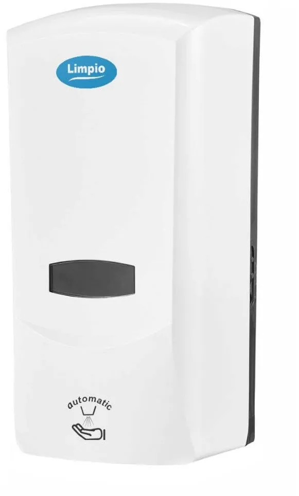 Limpio Dozator dezinfectant lichid Limpio DD1000S, cu senzor, 1000 ml, alb