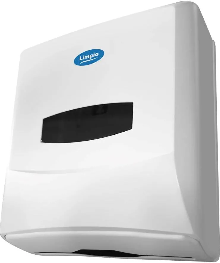 Limpio Dispenser prosoape pliate Limpio DP1100ZW2, plastic ABS, alb