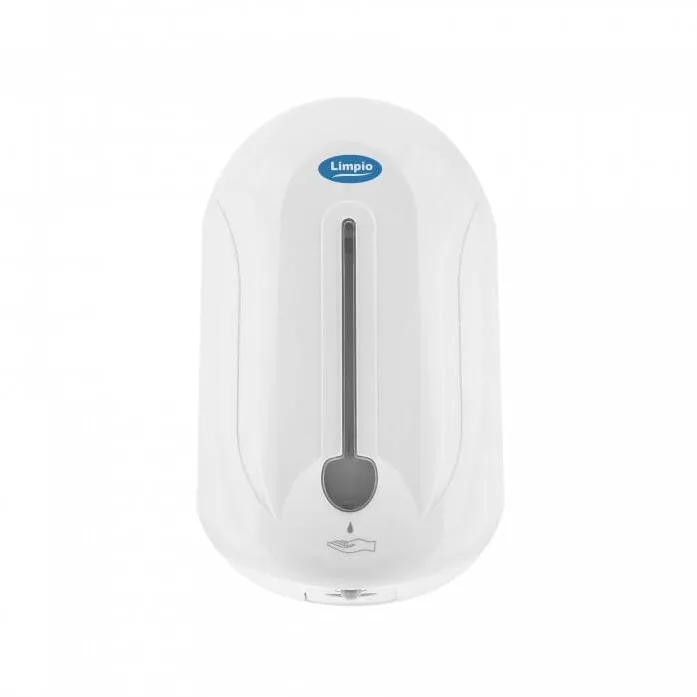 Limpio Dozator cu gel dezinfectant/sapun lichid cu senzor Limpio SD 110, 1.1 L, alb
