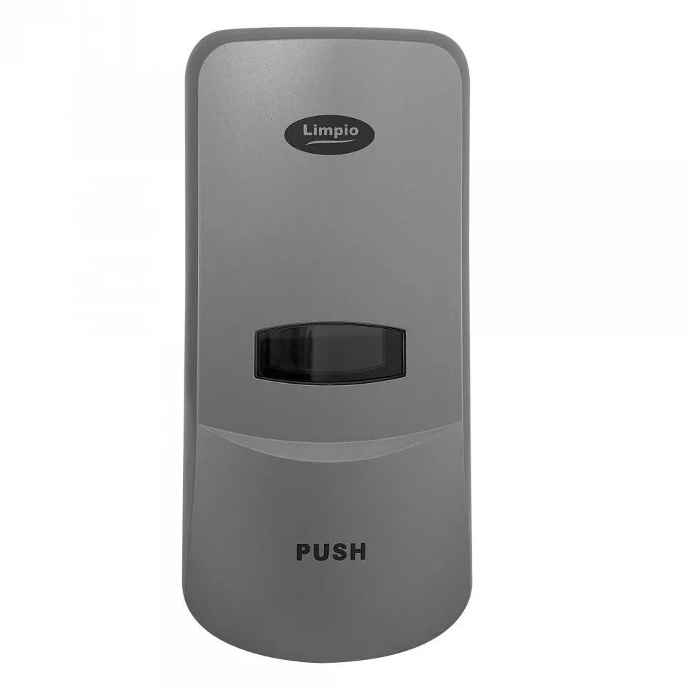 Limpio Dozator sapun lichid, plastic ABS, silver, 1000 ml
