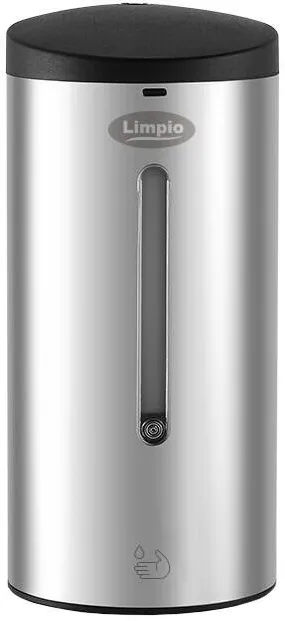 Limpio Dozator sapun cu senzor Limpio SD700S, 700 ml, Sistem Anti-Furt, Indicator Luminos, Inox