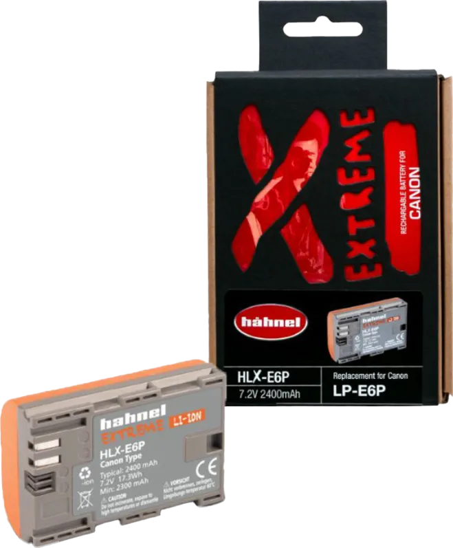 HHNEL Battery Extreme Canon HLX-E6P / LP-E6P