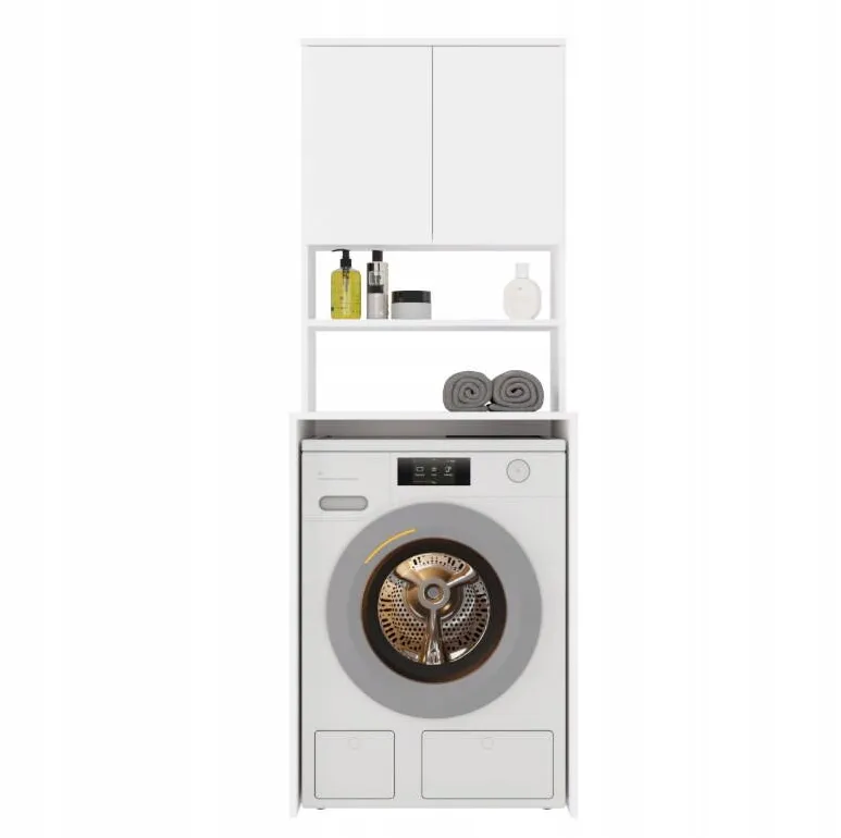 TOP E SHOP WASHING MACHINE CABINET POLA MULTI WHITE