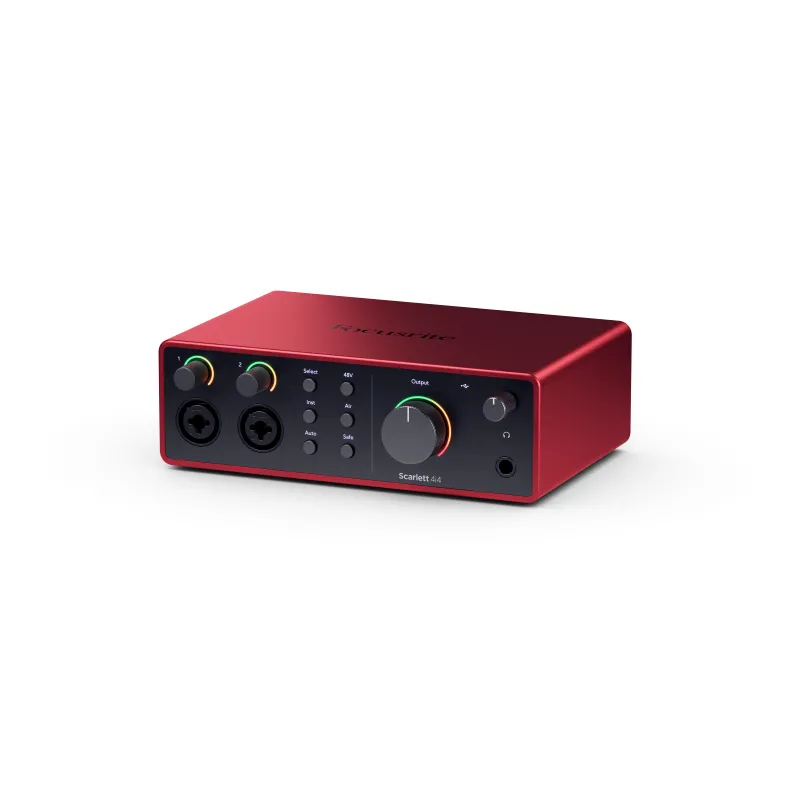 Focusrite Interfata audio USB Focusrite Scarlett 4i4 4th Gen, 2 preamplificatoare, 4 intrari linie