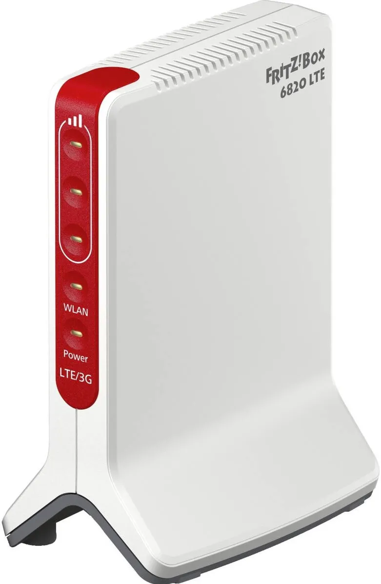 Router Wireless FRITZ! AVM FRITZ!Box 6820 LTE, Mobile WLAN router (white/red)