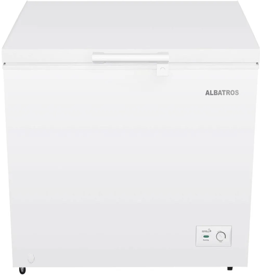 Albatros Lada frigorifica Albatros LA230IME, Fast Freeze, Motor Inverter, 198 L, Dubla functionalitate (frigider/Congelator), Clasa energetica E, Alb