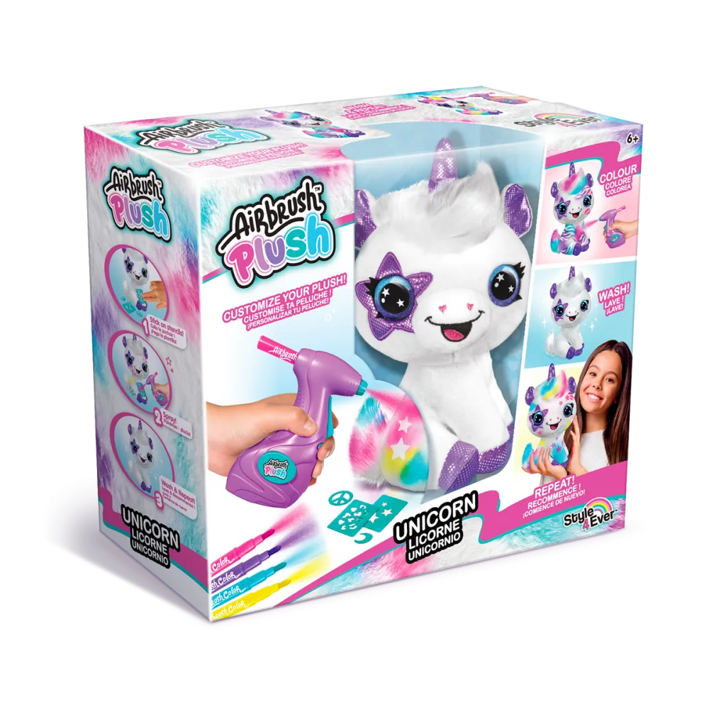 Masina Canal Toys set unicorn de plus Canal Toys Style 4 mereu colorat