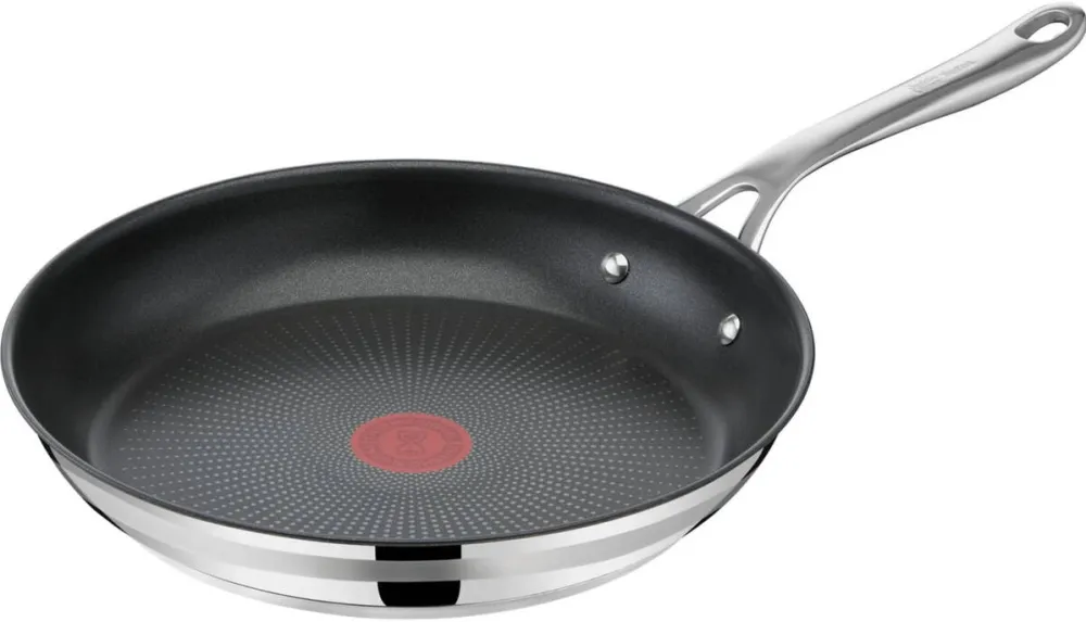 TEFAL frying pan by Jamie Oliver Cook Smart (stainless steel/black, Ř 24cm)