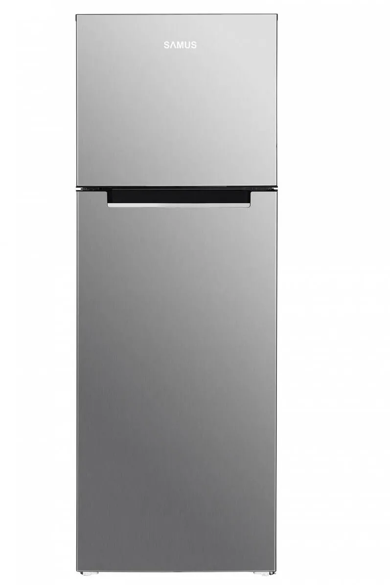 Samus Frigider Samus SX466IE, Motor Dual Inverter, 304 L, Clasa energetica E, Dezghetare automata frigider, Termostat reglabil, Inox (laterale argintii)
