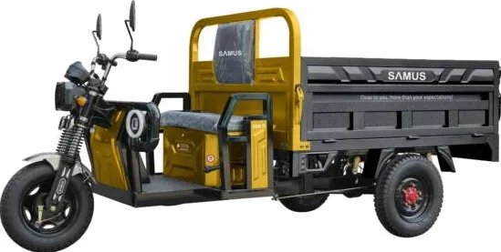 Samus Triciclu electric cargo Samus Texas-25-1.7-72V58 Yellow Dark Silver