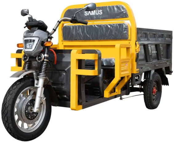 Samus Triciclu electric cargo Samus Houston-25-1.5-72V45 Yellow Dark Silver