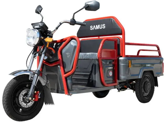 Samus Triciclu electric cargo Samus Ranger-25-1.1-72V32 Red Dark Silver